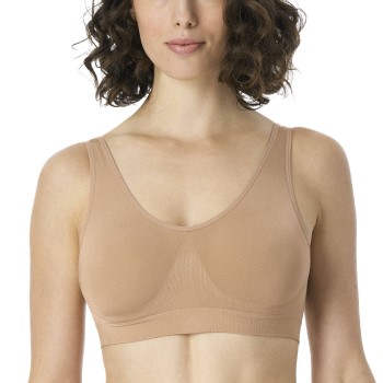Schiesser BH Bustier Removable Pads Bra Beige polyamid XX-Large Dam | apparel & accessories - clothing - underwear & socks - bras | ModeLejon