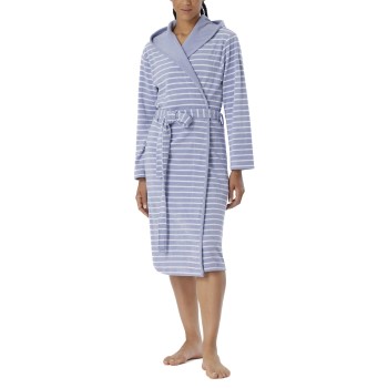 Schiesser Women Terry Bathrobe Grå X-Large Dam | apparel & accessories - clothing - sleepwear & loungewear - robes | ModeLejon