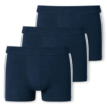 Schiesser Kalsonger 3P 95-5 Stretch Shorts Mörkblå bomull XX-Large Herr | apparel & accessories - clothing - underwear & socks - underwear | ModeLejon