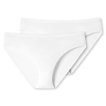 Schiesser Trosor 2P 95-5 Organic Tai Vit bomull 4XL Dam | apparel & accessories - clothing - underwear & socks - lingerie | ModeLejon