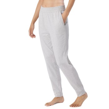 Schiesser Mix and Relax Long Pants With Cuff Ljusgrå bomull 34 Dam | apparel & accessories - clothing - sleepwear & loungewear - loungewear | ModeLejon