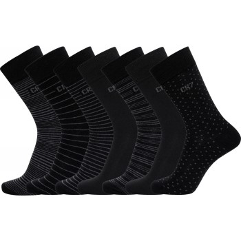 CR7 Cristiano Ronaldo Strumpor 7P Socks Svart Strl 40/46 Herr | apparel & accessories - clothing - underwear & socks - socks | ModeLejon
