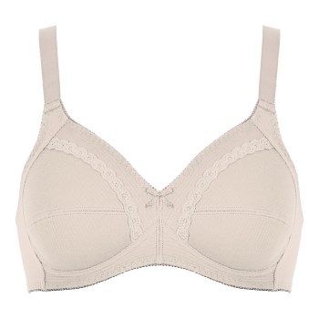 Läs mer om NATURANA BH Cotton Soft Bra Beige bomull C100 Dam