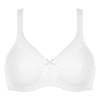 Läs mer om NATURANA BH Cotton Soft Bra Vit bomull C 75 Dam