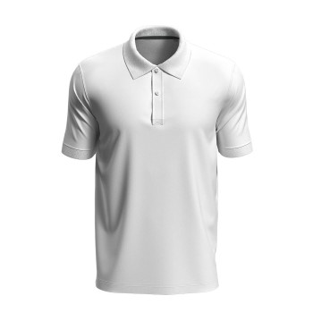 Stedman Henry Polo Short Sleeve Vit bomull XX-Large Herr
