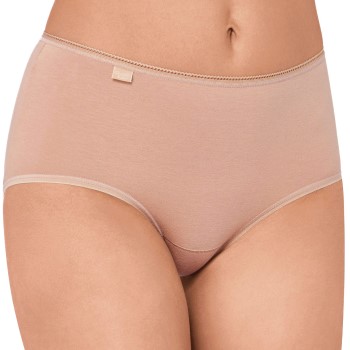 Läs mer om Sloggi Trosor 3P 24 7 Cotton Midi Briefs Beige bomull 50 Dam