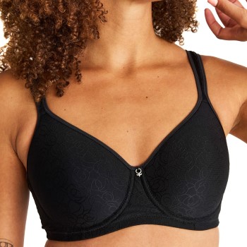 Läs mer om Swegmark BH Adamo Shape Padded Cup Wire Bra Svart polyamid D 90 Dam