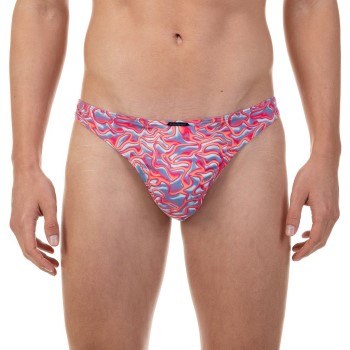 Läs mer om Bruno Banani Kalsonger Premium Line String Rosa Mönstrad polyester XX-Large Herr