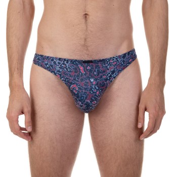 Läs mer om Bruno Banani Kalsonger Premium Line String Lila Mönster polyester Small Herr