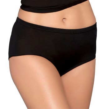 Läs mer om Lady Avenue Trosor Silk Jersey Midi Brief Svart silke Medium Dam