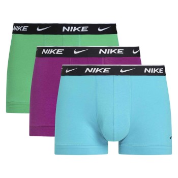 Läs mer om Nike Kalsonger 6P Everyday Essentials Cotton Stretch Trunk D1 Blå/Lila bomull Small Herr