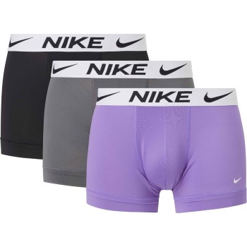 Nike Kalsonger 6P Everyday Essentials Micro Trunks D1 Lila/Svart polyester Large Herr