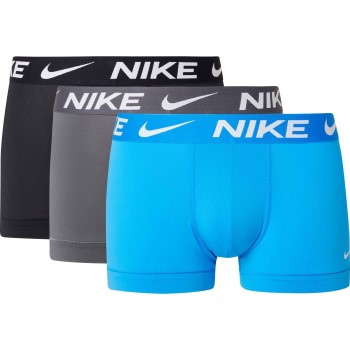 Läs mer om Nike Kalsonger 6P Everyday Essentials Micro Trunks D1 Grå/Blå polyester Medium Herr