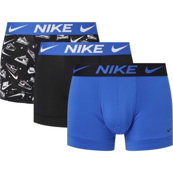 Nike Kalsonger 6P Everyday Essentials Micro Trunks D1 Blå Mönstrad polyester X-Large Herr