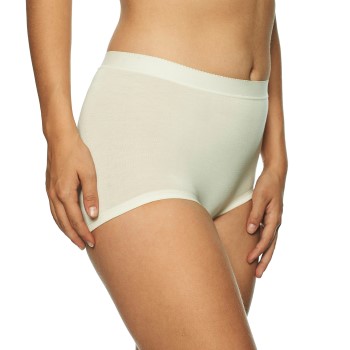 Läs mer om Lady Avenue Trosor Bamboo Short Panty Benvit Bambu X-Small Dam