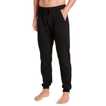 Läs mer om Calida Remix Basic Lounge Pants Svart bomull Small Herr