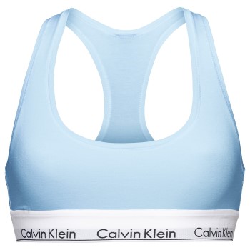 Läs mer om Calvin Klein BH 2P Modern Cotton Bralette D1 Ljusblå Medium Dam