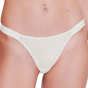 Läs mer om Sloggi Trosor GO Casual Tiny Tanga Brief Benvit bomull Medium Dam