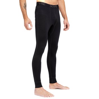 Läs mer om Dovre Wool Long Johns Single Svart ull X-Large Herr