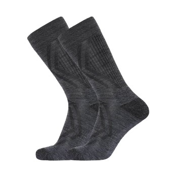 Läs mer om Dovre Strumpor 2P Organic Wool Terry Socks Mörkgrå Strl 44/47