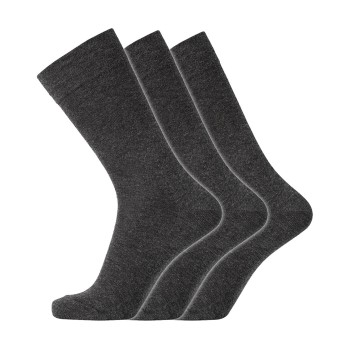 Dovre Strumpor 3P Cotton No-Elastic Socks Mörkgrå Strl 45/48 Herr | apparel & accessories - clothing - underwear & socks - socks | ModeLejon