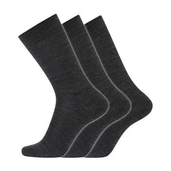Dovre Strumpor 3P Organic Wool Sock Mörkgrå Strl 40/45 Herr | apparel & accessories - clothing - underwear & socks - socks | ModeLejon