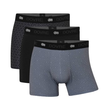 Dovre Kalsonger 3P Recycled Polyester Boxers Svart/Grå polyester X-Large Herr | apparel & accessories - clothing - underwear & socks - underwear | ModeLejon