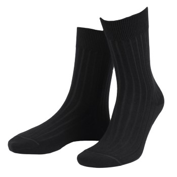 Läs mer om Amanda Christensen Strumpor True Ankle Rib Sock Svart Strl 47/50 Herr