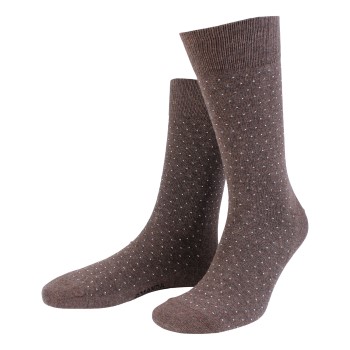 Amanda Christensen Strumpor True Ankle Dot Sock Brun Strl 47/50 Herr | apparel & accessories - clothing - underwear & socks - socks | ModeLejon
