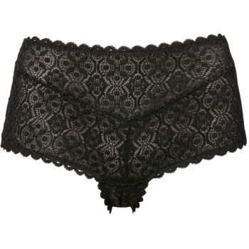 Läs mer om Trofe Maya Lace Midi Brief Trosor Svart polyamid X-Large Dam