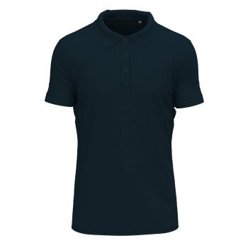 Läs mer om Stedman Clive Short Sleeve Polo Marin ringspunnen bomull Small Herr