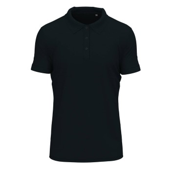 Läs mer om Stedman Clive Short Sleeve Polo Mörkblå ringspunnen bomull X-Large Herr