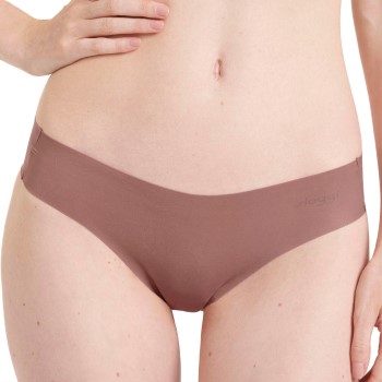 Läs mer om Sloggi Trosor ZERO Microfibre 2.0 Hipstring Brief Brun X-Large Dam