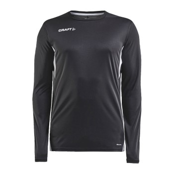 Läs mer om Craft Pro Control Impact LS Tee M Svart polyester Small Herr