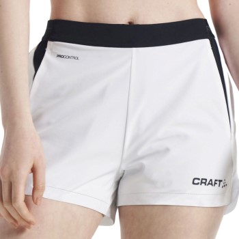 Läs mer om Craft Pro Control Impact Shorts W Vit polyester Small Dam