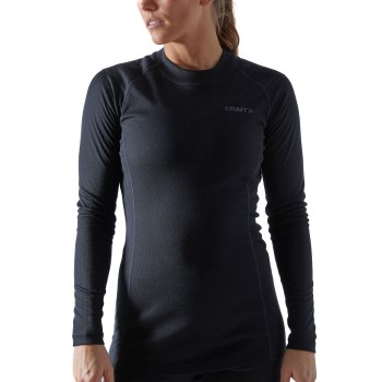 Craft Core Warm Baselayer Set Women Svart polyester Small Dam | apparel & accessories - clothing - underwear & socks - long johns | ModeLejon