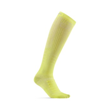 Läs mer om Craft Strumpor ADV Compression Sock Limegrön polyamid Strl 43/45