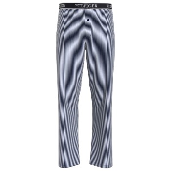 Läs mer om Tommy Hilfiger Woven Lounge Pants Blå/Vit bomull X-Large Herr