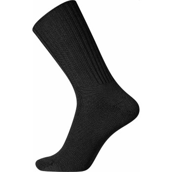 Läs mer om Egtved Strumpor Wool Ribbed Sock Svart Strl 40/45