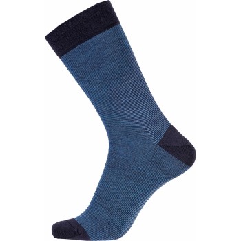 Läs mer om Egtved Strumpor Twin Wool Cotton Sock Blå Strl 40/45