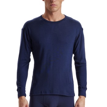 JBS Wool Long Sleeve T-Shirt Marin ull Small Herr | apparel & accessories - clothing - shirts & tops | ModeLejon
