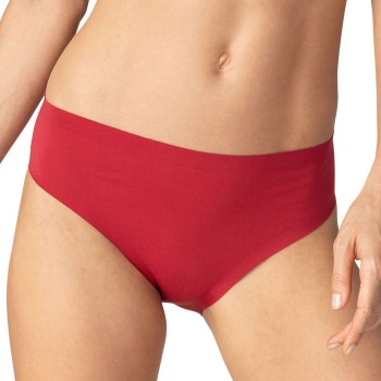 Läs mer om Mey Trosor Natural Second Me American Briefs Röd bomull X-Small Dam