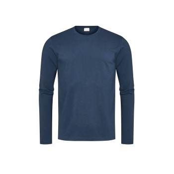 Läs mer om Mey Relax Long Sleeves Mörkblå bomull 6XL Herr