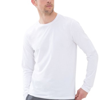 Läs mer om Mey Relax Long Sleeves Vit bomull 4XL Herr