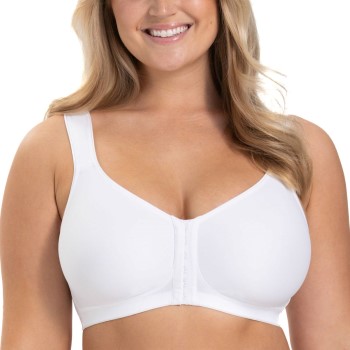 Läs mer om Miss Mary Keep Fresh Front Closure Bra BH Vit D 90 Dam