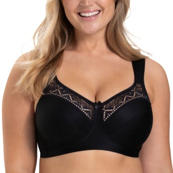 Läs mer om Miss Mary Breeze Soft Bra BH Svart D 80 Dam