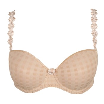 Läs mer om Marie Jo BH Avero Padded Strapless Bra Beige D 75 Dam