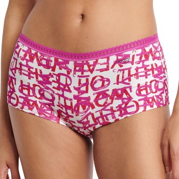 Läs mer om Sloggi Trosor 3P GO Crush Hipster Shorts Rosa bomull X-Large Dam