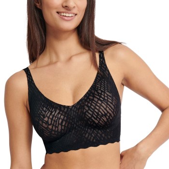 Läs mer om Sloggi BH ZERO Feel Bliss Bralette Svart Large Dam