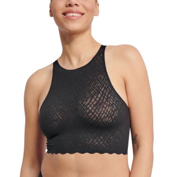 Läs mer om Sloggi BH ZERO Feel Bliss Crop Top Svart X-Small Dam